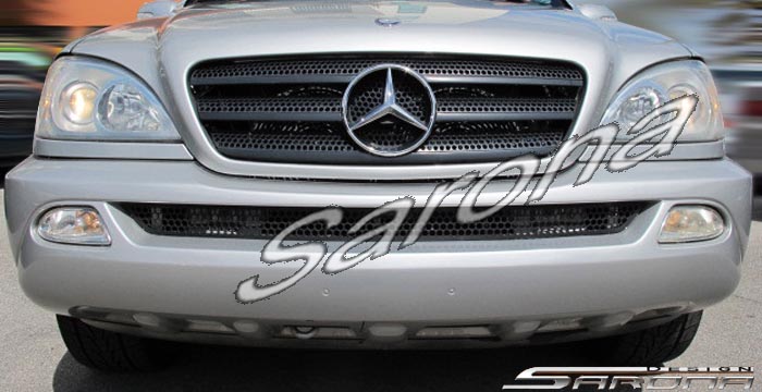 Custom Mercedes ML  SUV/SAV/Crossover Front Bumper (2002 - 2005) - $650.00 (Part #MB-082-FB)